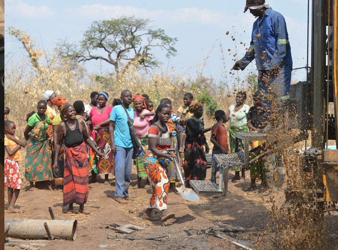 Chilidira-well Well Drilling - Chiridira Village